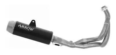 74510Rbaw Arrow Kawasaki Z650rs '22 Homologated Complete System With St.Steel Collector And Nichrom Rebel Silencer With Alu Endcap 1