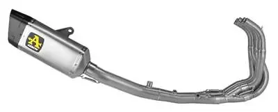 71234Ptz  Arrow Competition Full Titanium Exhaust System W/ Pista Silencer  Zx-4Rr 2024 -2025 1