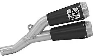 Arrow Pro-Race Double Exhaust, Nichrome Dark For Honda Cb1000r 2018-2024 71885Prn 1
