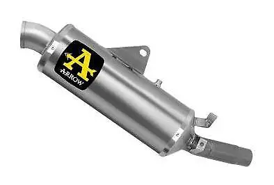In Stock Arrow Indy Race Slip-On Exhaust, Aluminum For Ducati Desertx 950 2022-2024 72638Ao 1