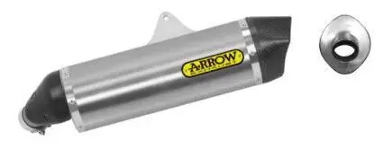 Arrow Suzuki Dl 1000 V-Strom  V-Strom 1000 / 1050 2014-2019  Homologated Aluminium Maxi Race-Tech Silencer With Carbon End Cap For Original Collectors 71816Ak 1