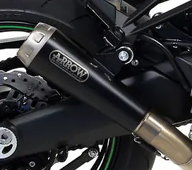 71776Prn Arrow Gsr 750 11-16/Gsx-S 750 17-25  Homologated Pro Race Nichrom Dark Silencer With Link Pipe For Original And Arrow Collectors 1
