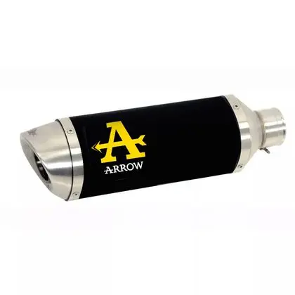 71813Aon  Arrow Thunder Exhaust, Aluminum Dark For Ktm Rc 125 / Duke 390 / Rc390 2013-2016 1