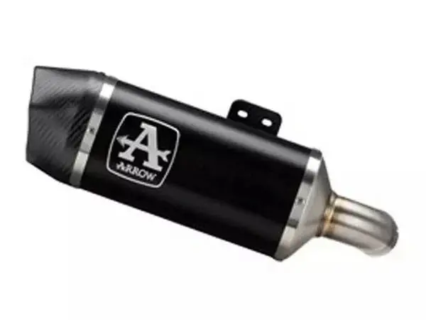 Arrow Dark Aluminum Slip-On Exhaust Indy Race  F900r/Xr 2020-2024 71915Akn 1