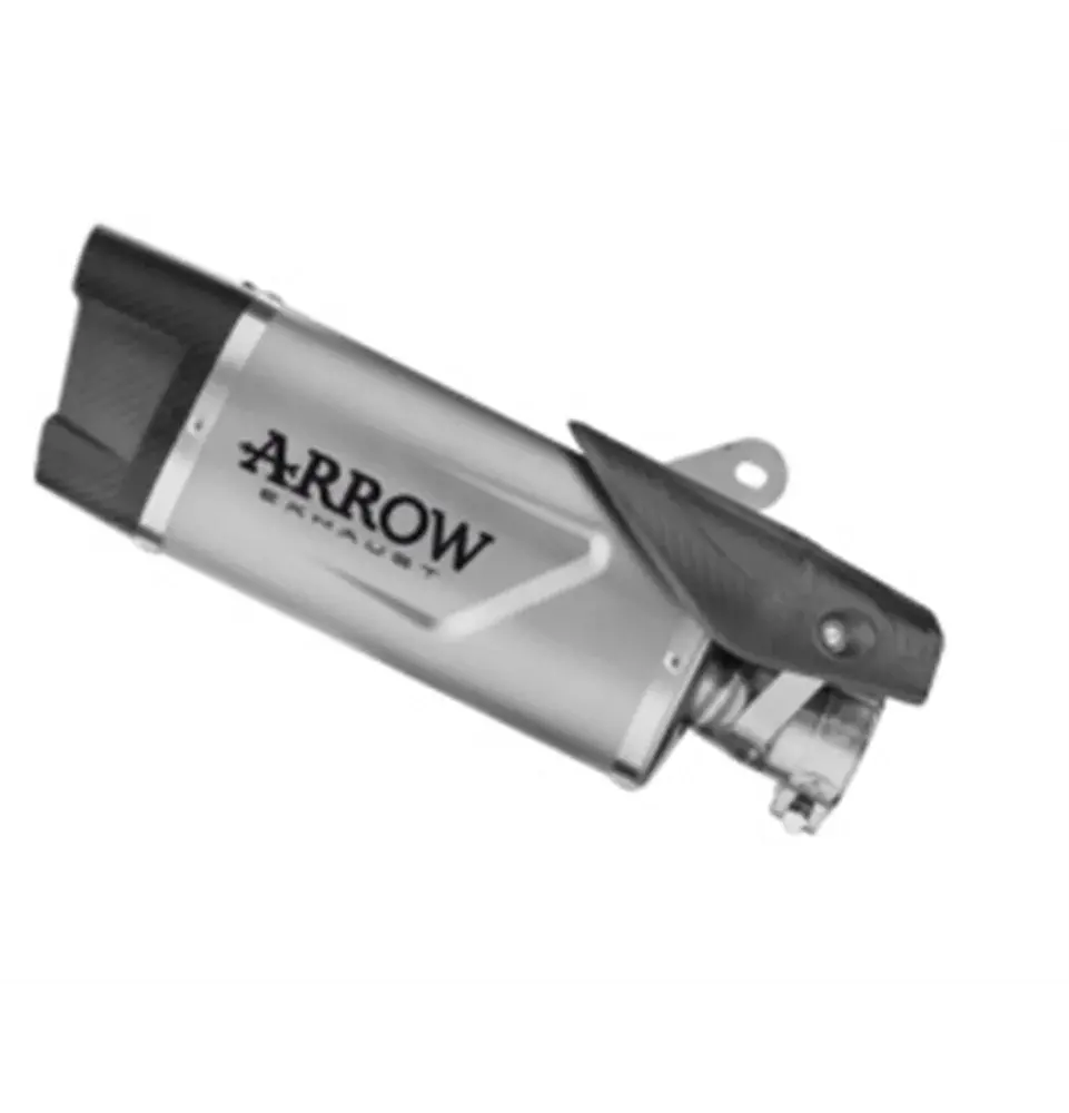 71983Pk Arrow Yamaha Yzf R1 2025  Indy Race Evo Titanium Silencer 1
