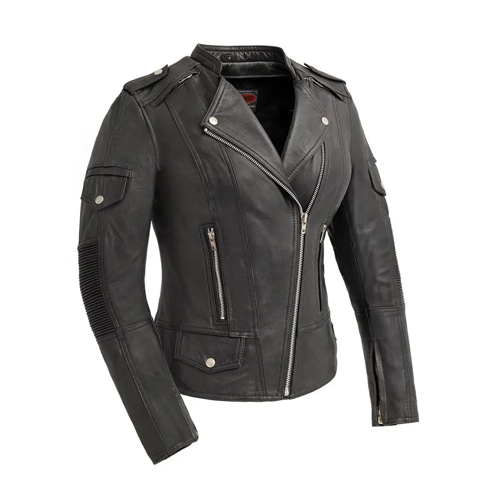 Tantrum - Women's Motorcycle Leather Jacket 1