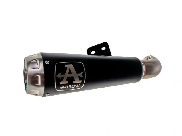 71863Prn  Arrow Pro-Race Exhaust, Nichrome Dark Steel Cap For Yamaha Yzf-R6 2017-2025 1