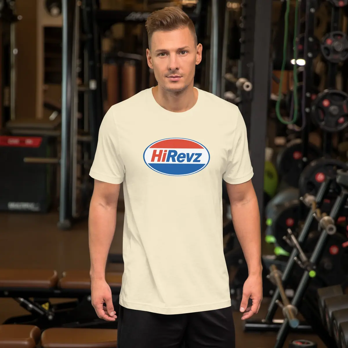 Hirevz Retro 60s Logo T-Shirt for Men and Women