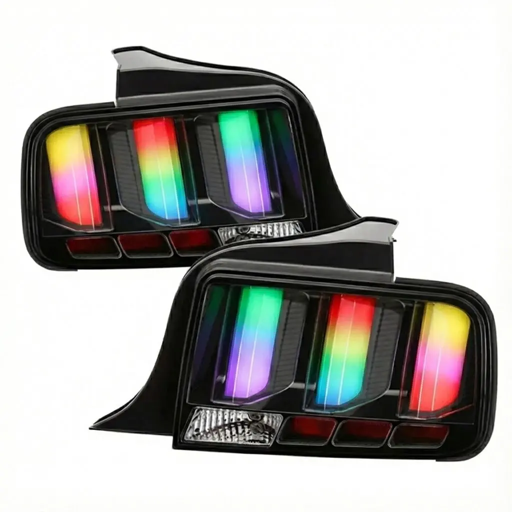 Ntxglow Rgb Tail Lights (2005 - 2009 Ford Mustang) 1