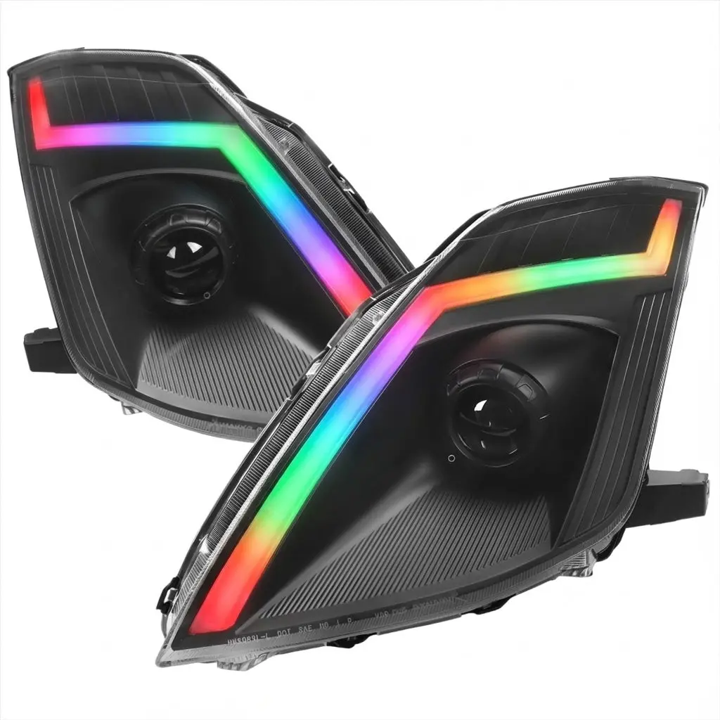 Ntxglow Rgb Headlights (2006 - 2009 Nissan 350Z) 1
