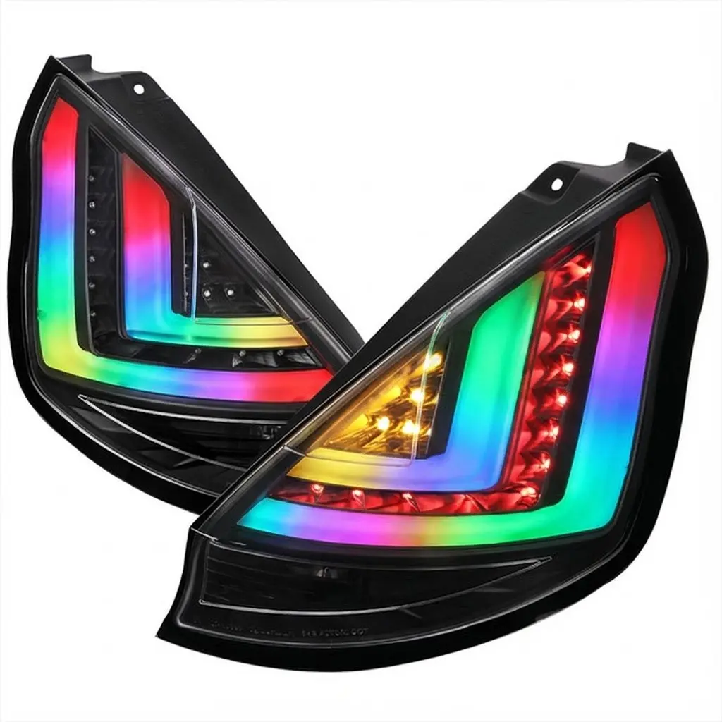 Ntxglow Led Rgb Tail Lights (2014 - 2019 Ford Fiesta Hatchback) 1